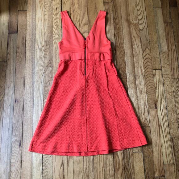 Anthropologie HD in Paris EUC Women's Ardmore Sleeveless Knit Orange Dress Sz 2 - Picture 11 of 12